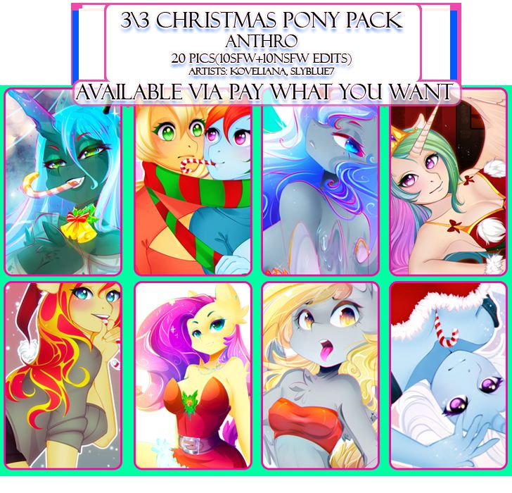 CHRISTMAS ANTHRO ArtPack page 1 full