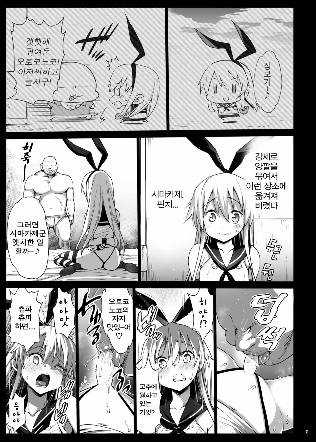 Shimakaze-kun Rape page 5 full