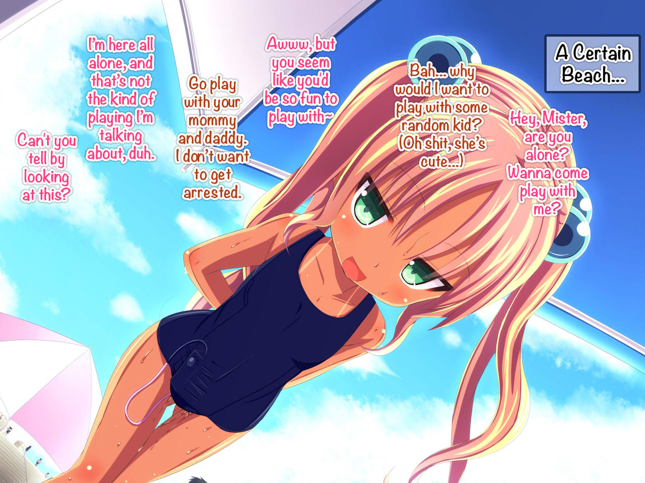 Natsuumi Lolibitch | Summer Beach, Little Slut  =LWB= page 2 full