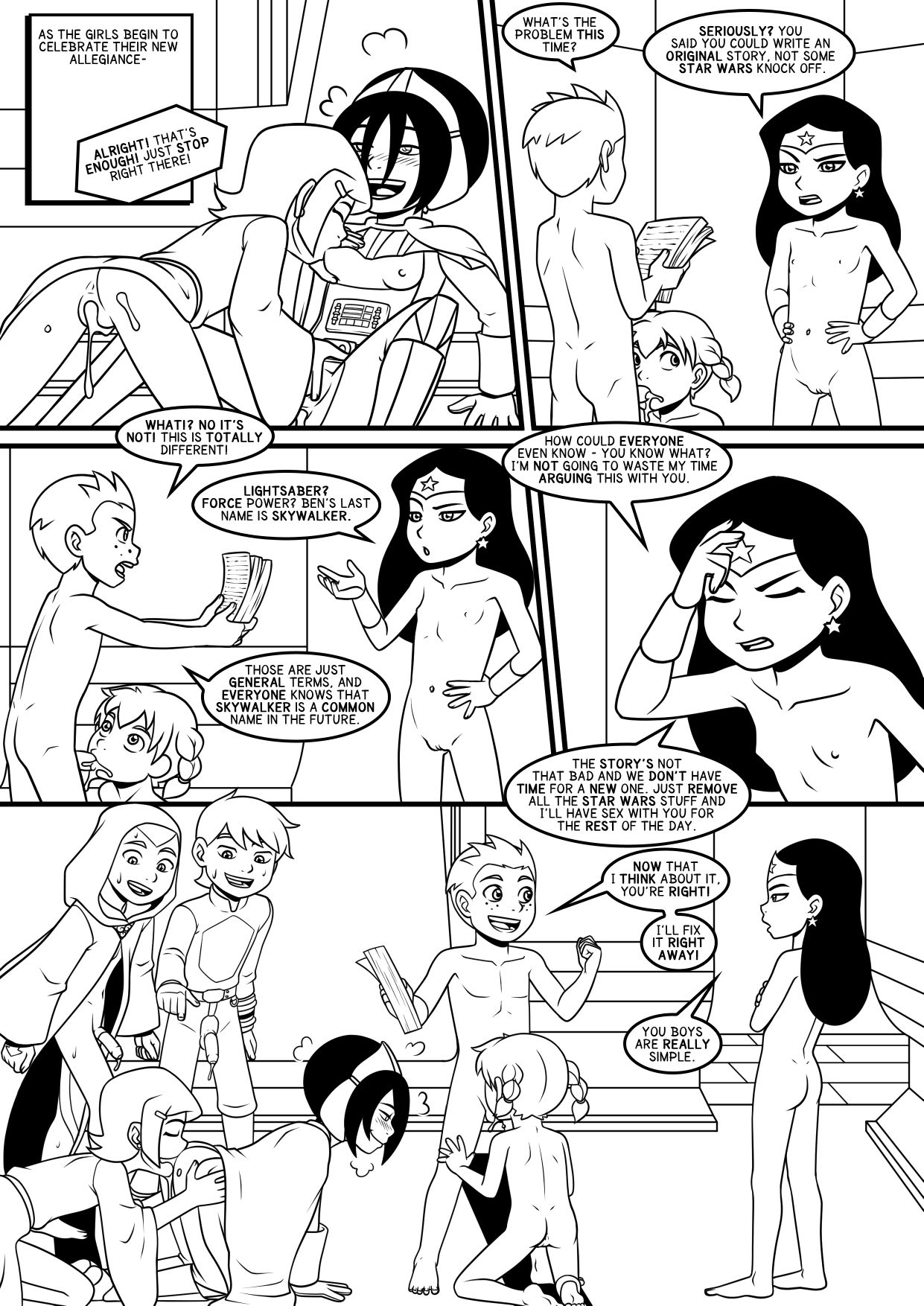 Loli Club Star Wars -lines page 7 full