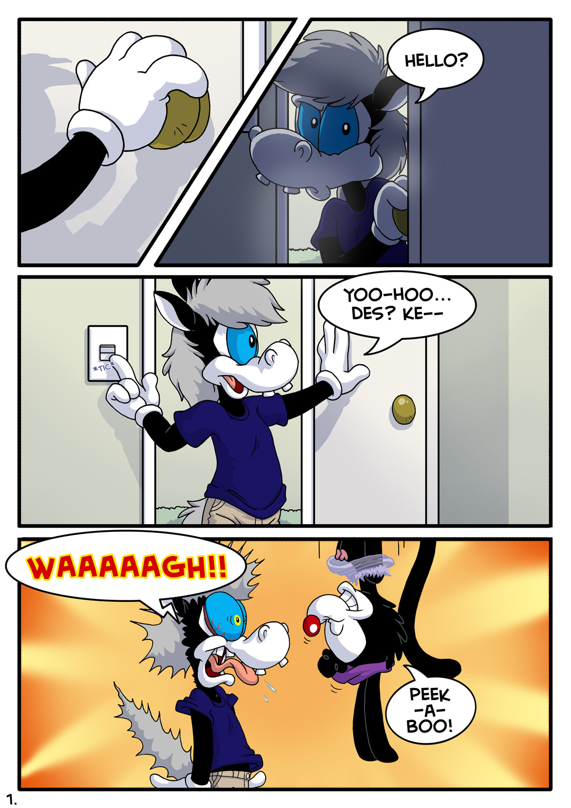 Phar Gift Comic page 1 full