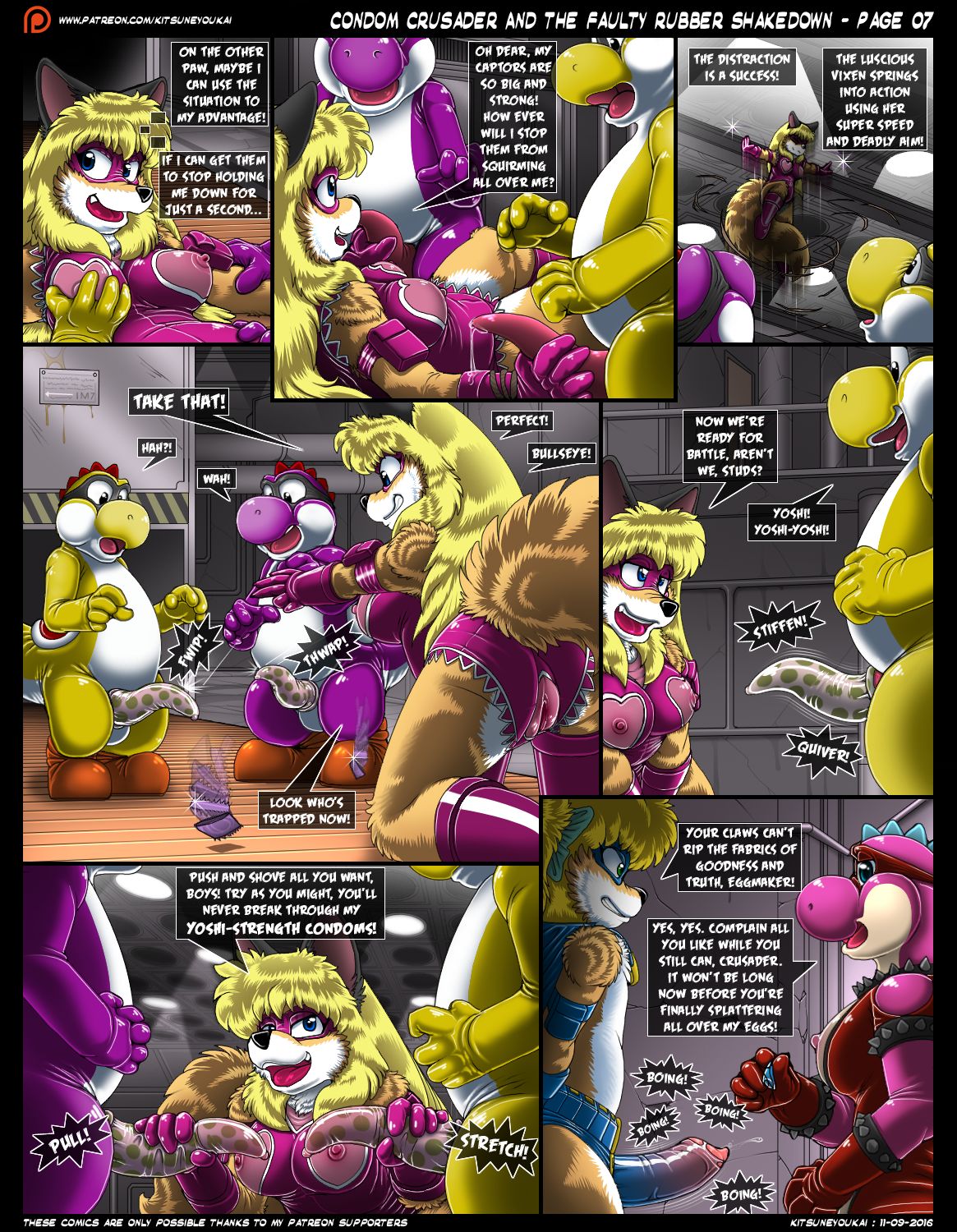 Condom Crusader And The Faulty Rubber Shakedown page 7 full