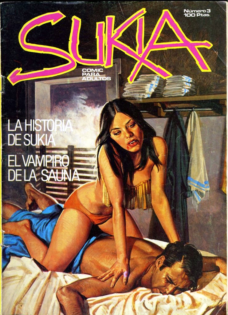 Sukia 03 - La Vampira del sauna azul page 1 full