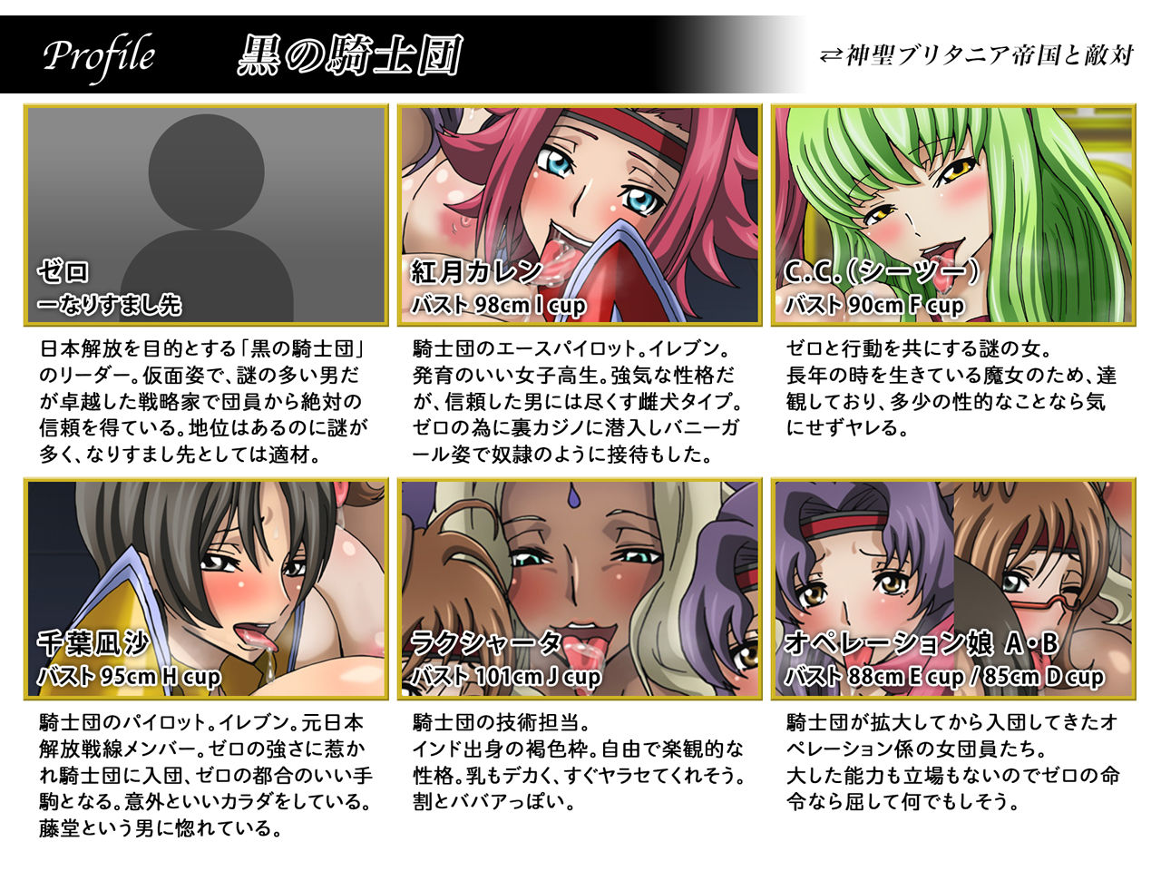 CODE GEASS no Harem Paizuri CG Shuu page 2 full