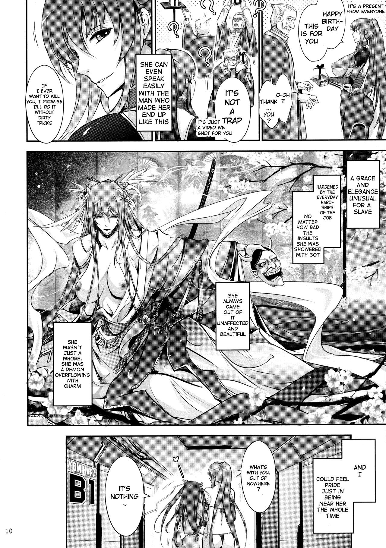 TENTACLES Reijou Akiyama Rinko no Mitsubako page 10 full
