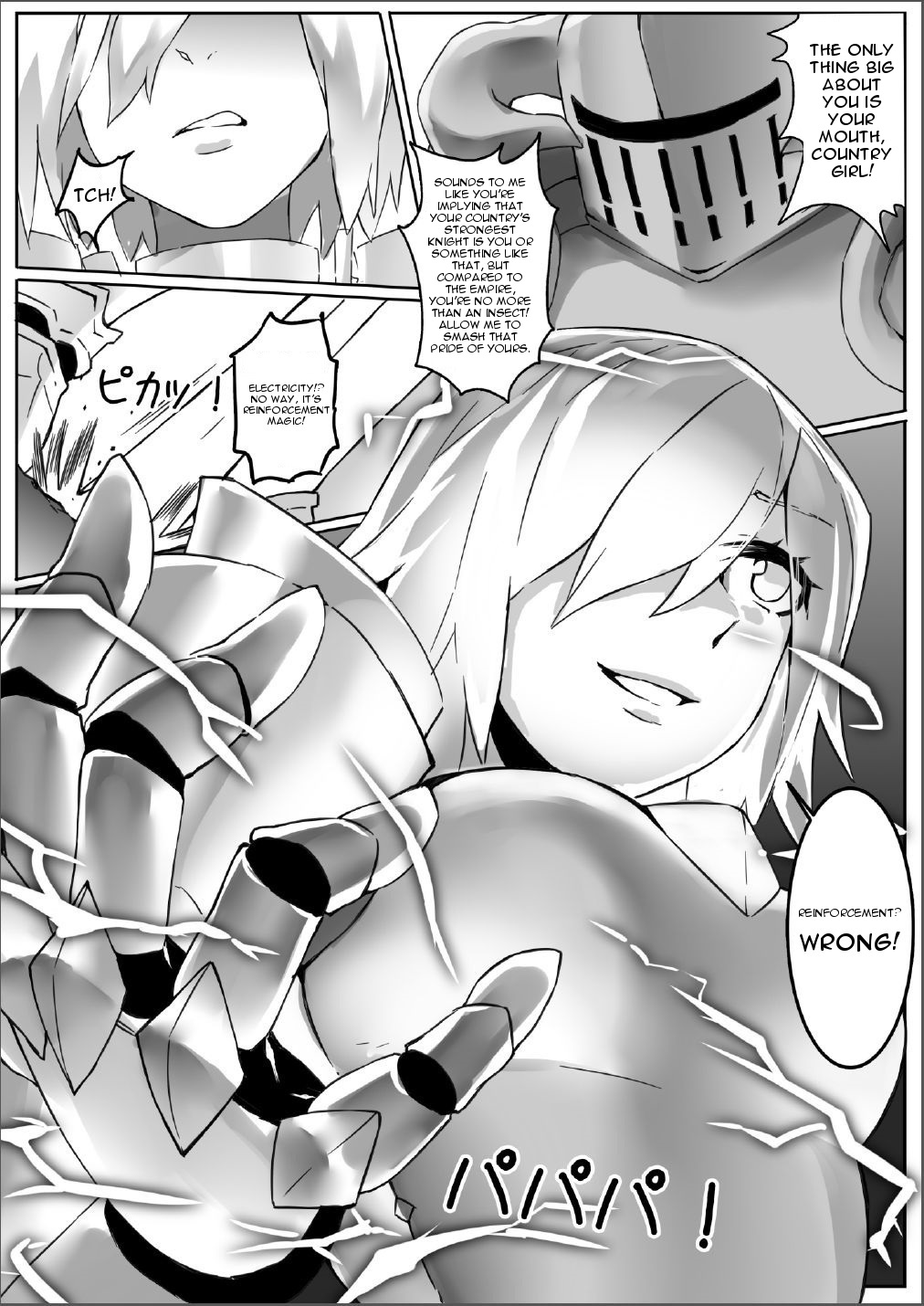 Kyodai Onna Kishi, Teikoku ni Mairu | A Giant Female Knight Goes to the Empire page 3 full