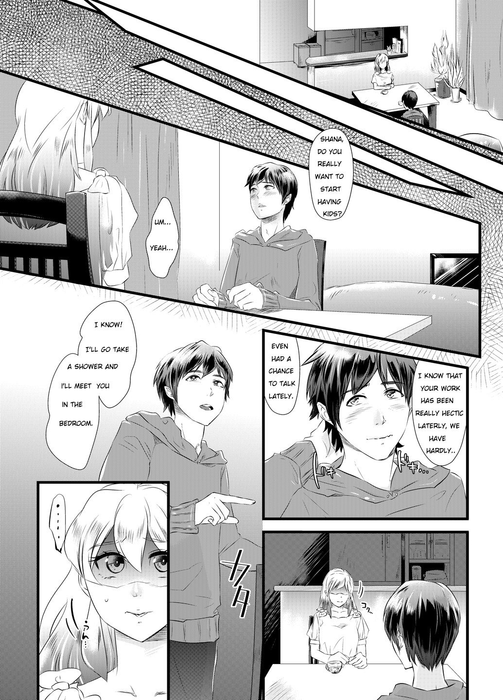 Immoral Yuri Heaven ~The Husband is made female and trained while his wife is bed by a woman~ page 4 full