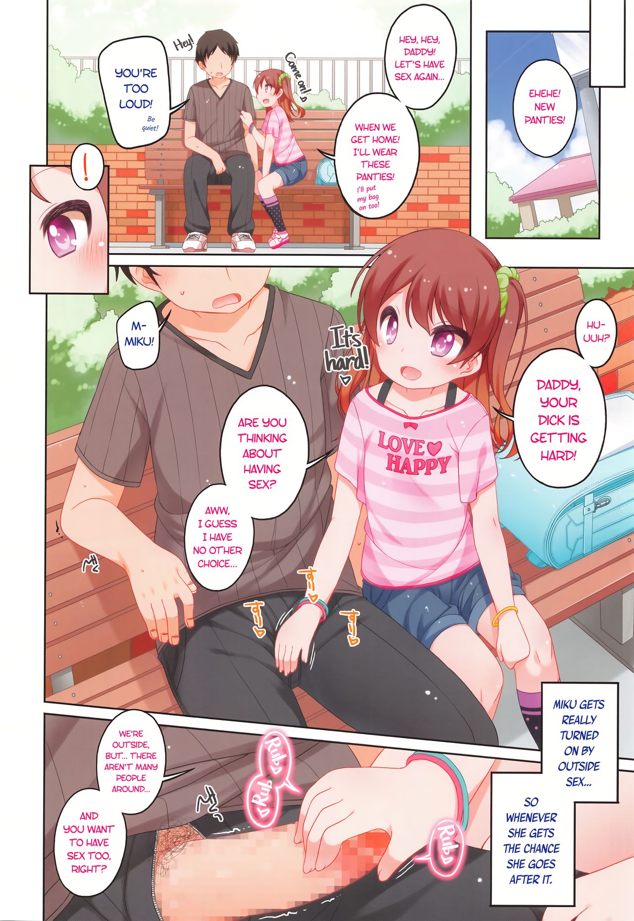 Papa to no Ecchi na Hibi | Lewd days with Daddy - Page 6 - HentaiEnvy