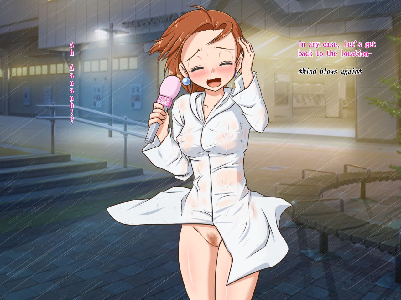 Joshi Announcer Tamaya Miyuki no Totsugeki! Taiatari Report | Assault of female announcer Miyuki Tamaya! Ramming Report page 10 full