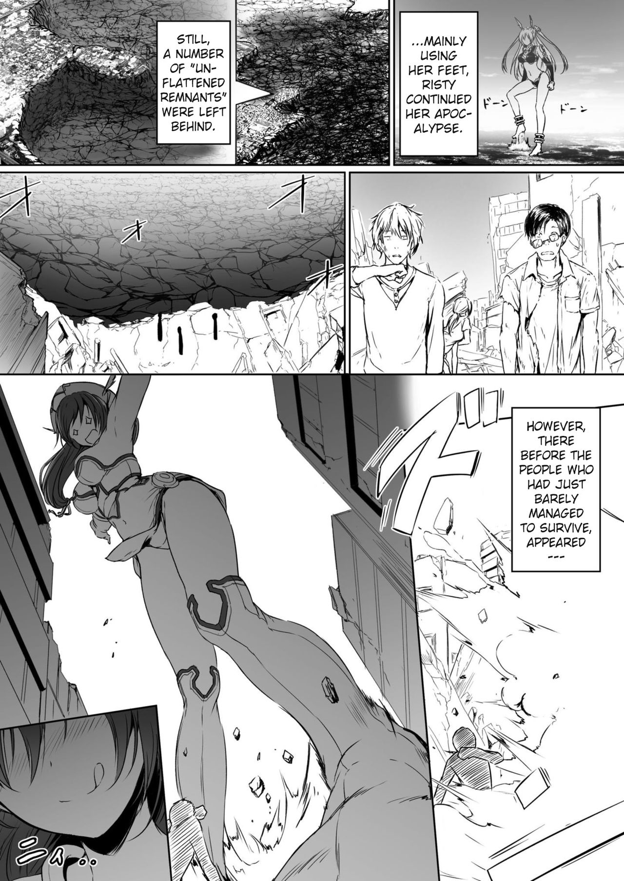 Chikyuu no Jinrui wa Kujo Taishou ni Narimashita | Earth's Human Race Disinfection page 12 full
