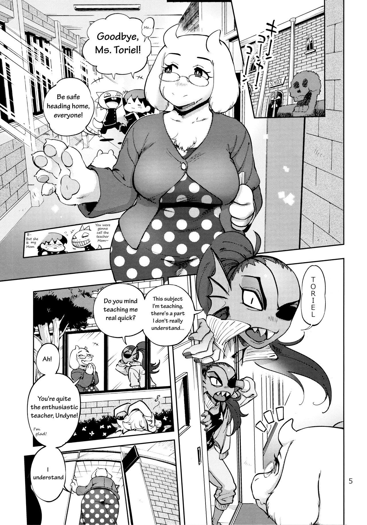 Oshiete TORIEL-sensei | Teach Me TORIEL-sensei - Page 6 - HentaiEnvy