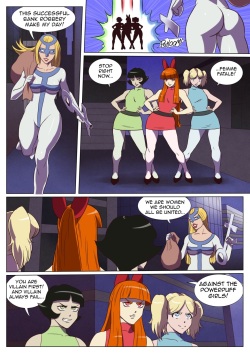 Badass Powerpuff Girls vs Femme Fatale