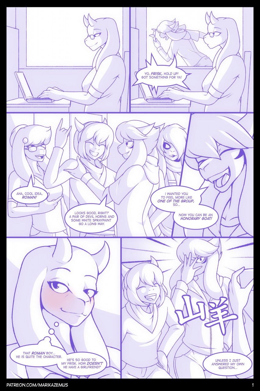Honor Among Goats page 1 full