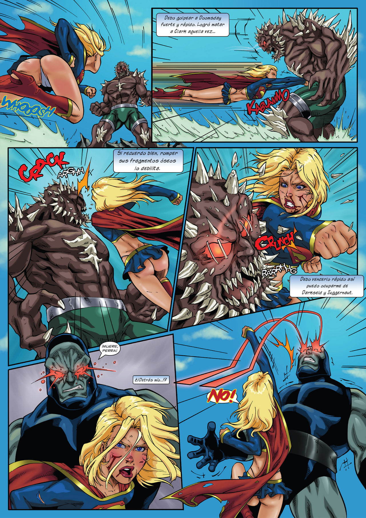 Supergirl's Last Stand page 6 full